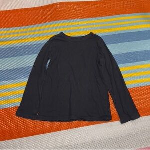 The Children's Place Black Long Sleeve T-Shirt Boys Kids Size 5T